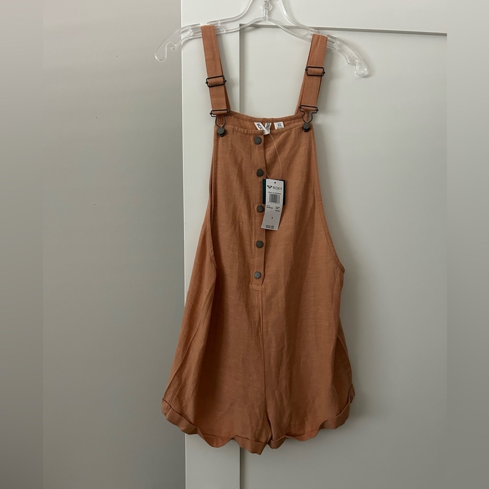 Roxy Back To Goodbye Short Overalls, Small